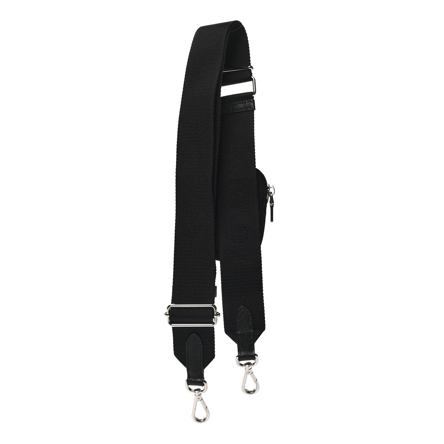 Nylon Re-Edition 2005 Shoulder Strap With Pouch Black