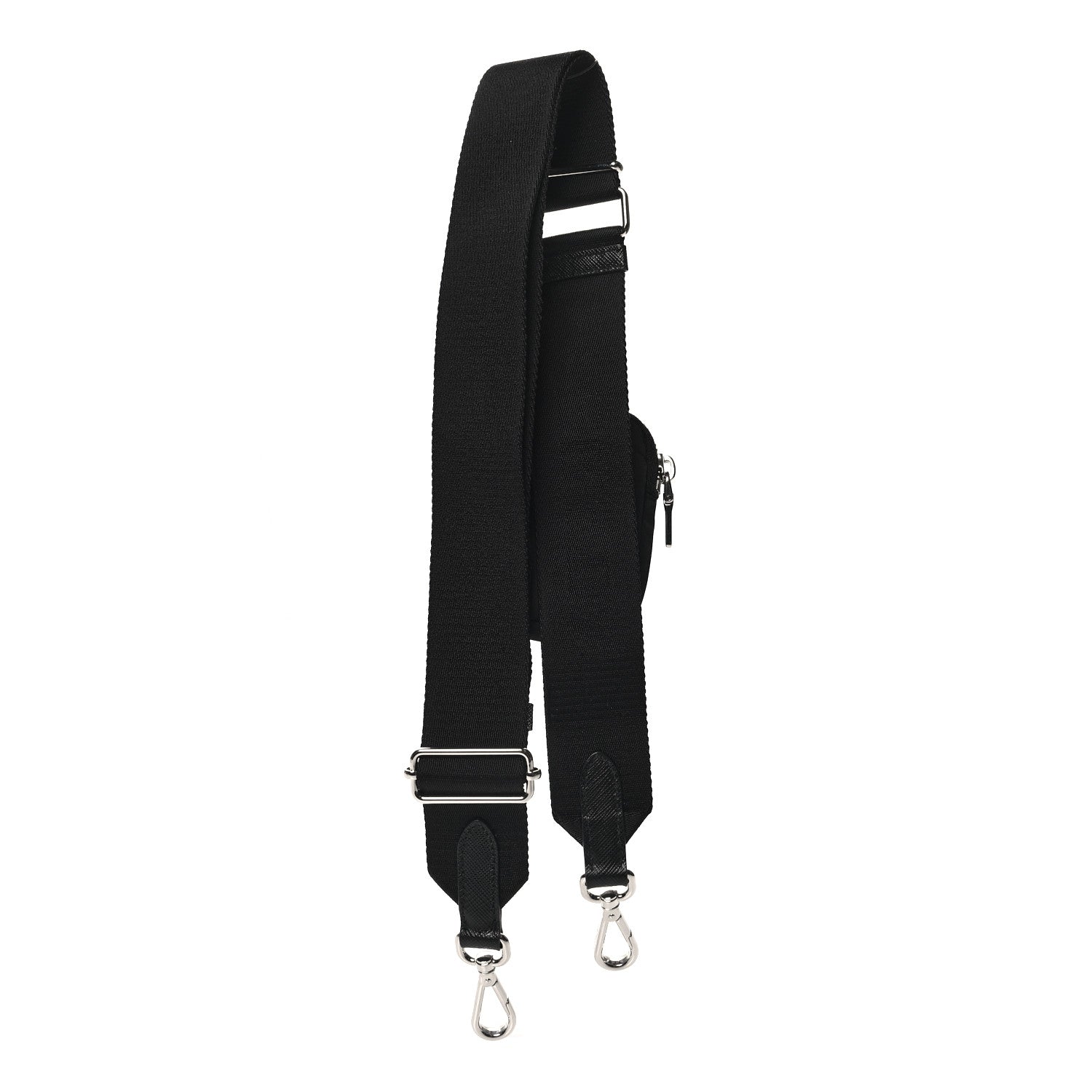 Prada Nylon Re-Edition 2005 Shoulder Strap With Pouch Black 2 of 3