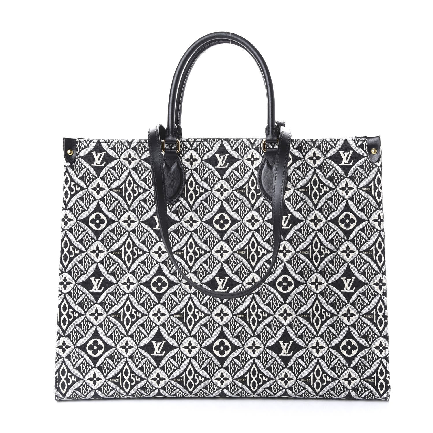Louis Vuitton Jacquard Since 1854 Onthego GM Grey 1 of 10