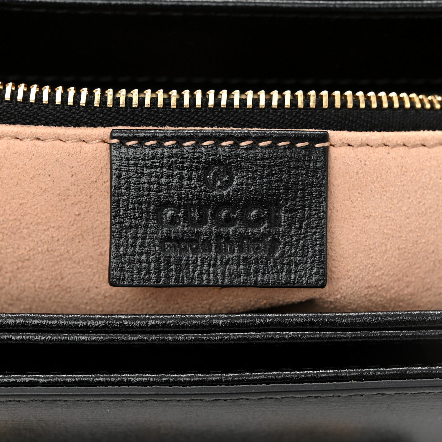 Gucci Azalea Calfskin Horsebit 1955 Shoulder Bag Black 6 of 12