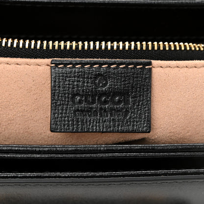 Gucci Azalea Calfskin Horsebit 1955 Shoulder Bag Black 6 of 12