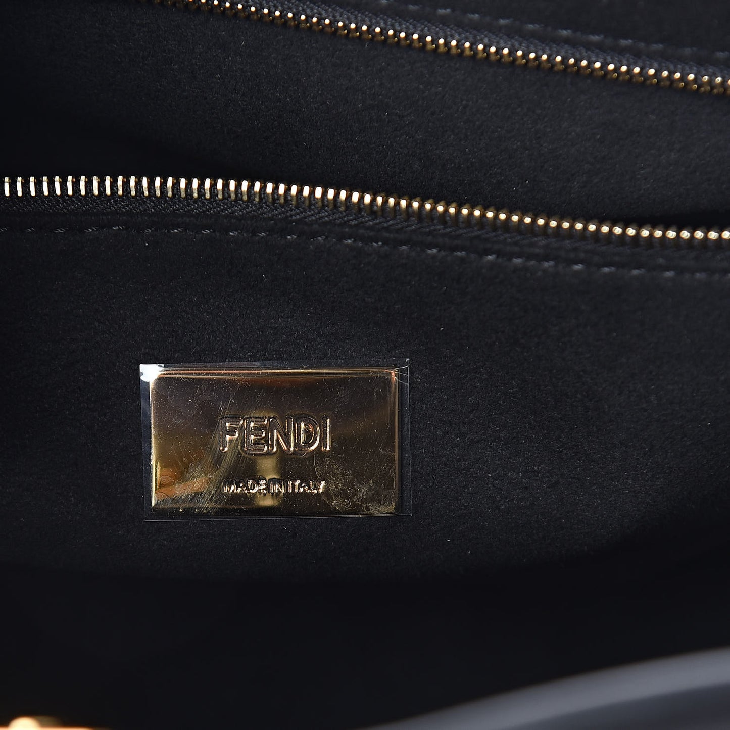 Vitello Glacier Small FF Tote Black