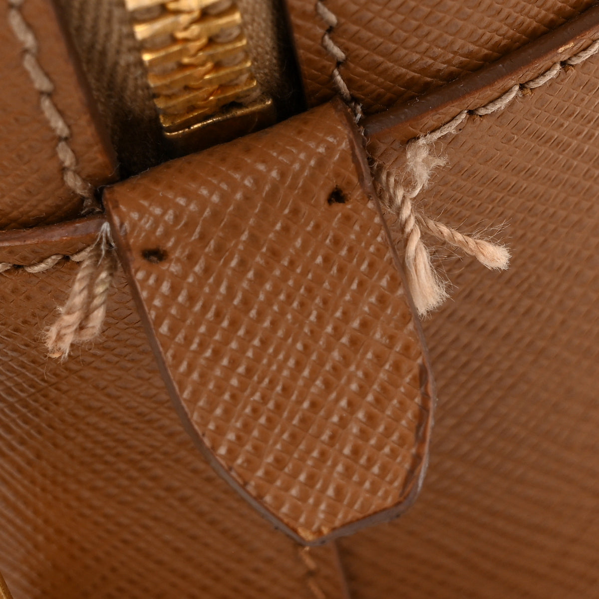 Prada Saffiano Lux Bauletto Caramel 11 of 12