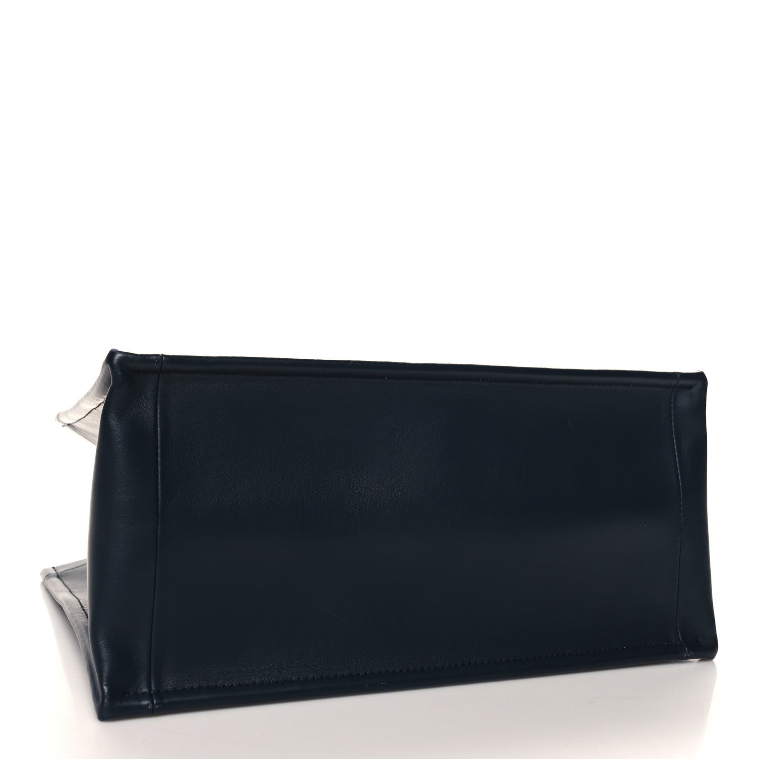 Christian Dior Oblique Calfskin Medium Book Tote With Strap Blue Multicolor 4 of 12