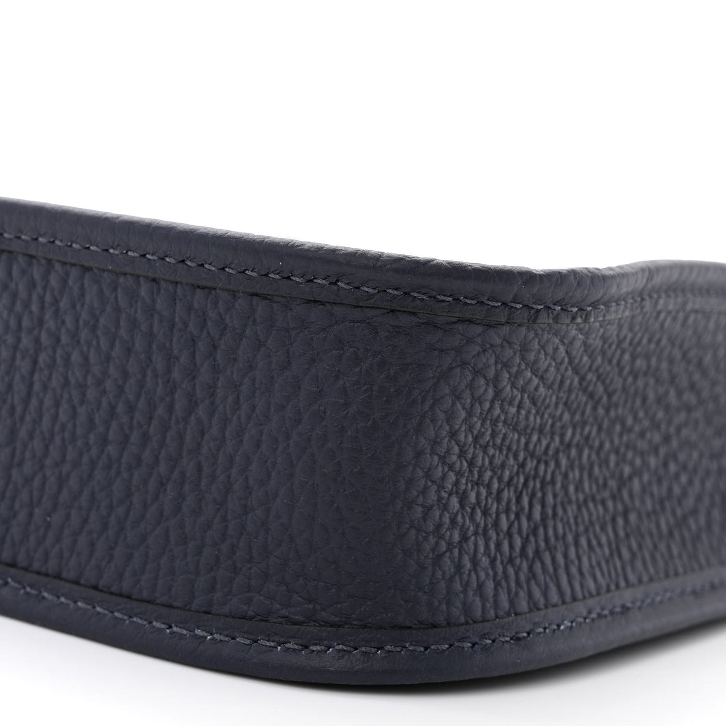 Taurillon Clemence Amazone Sangle Cavale Evelyne TPM Bleu Nuit Bleu Encre Cuivre