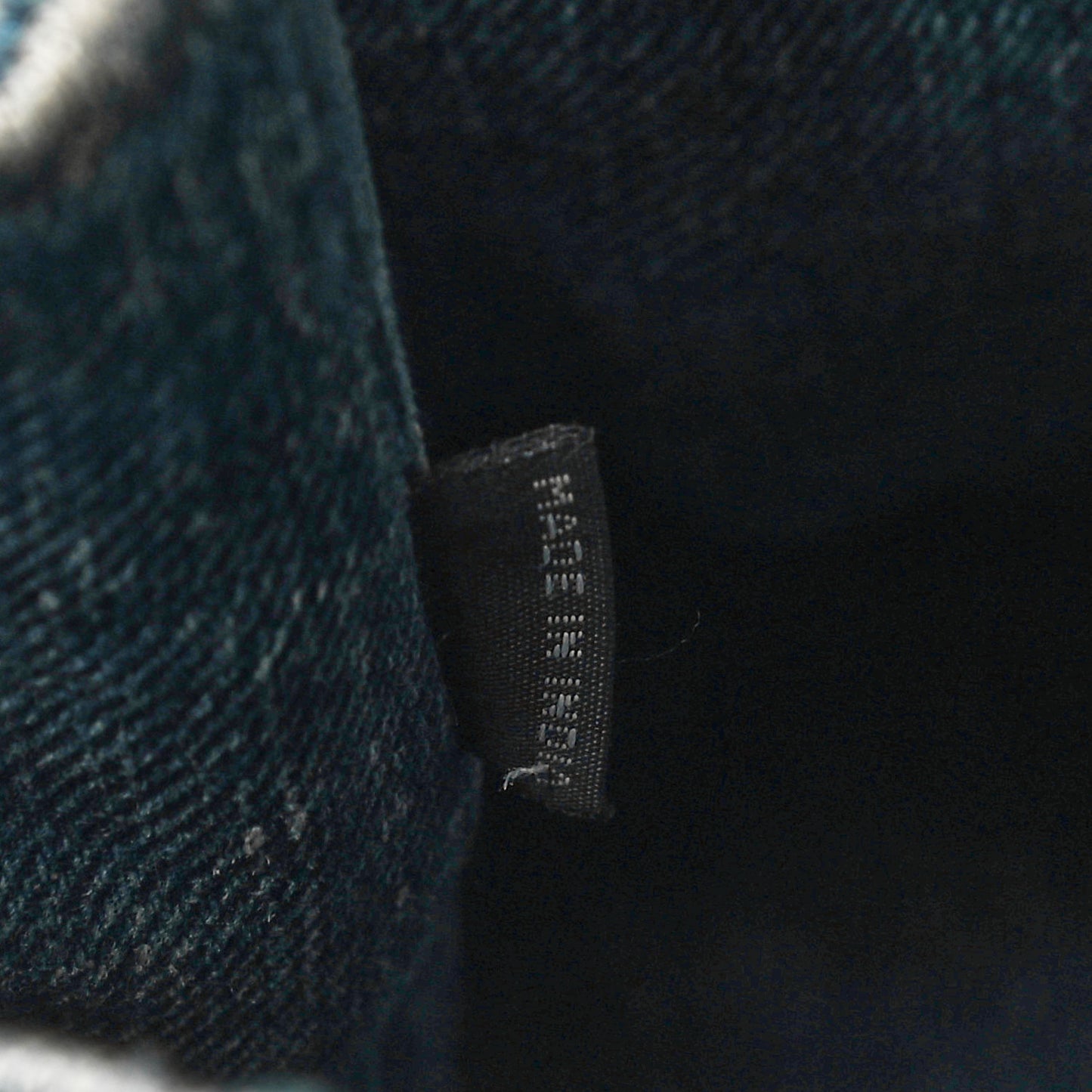 Denim Small Logo Tote Avio