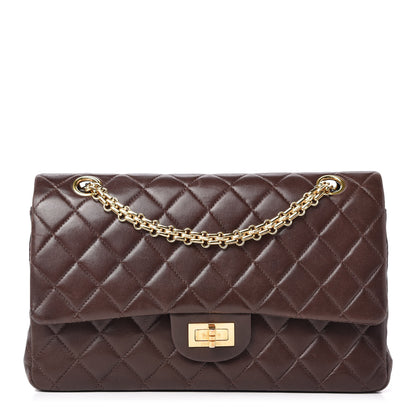 Chanel Lambskin Quilted 2.55 Reissue 225 Flap Brown 1 of 13