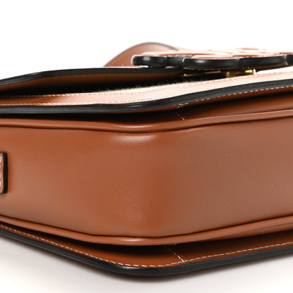 Celine Textile Natural Calfskin Teen Triomphe Natural Tan 8 of 9