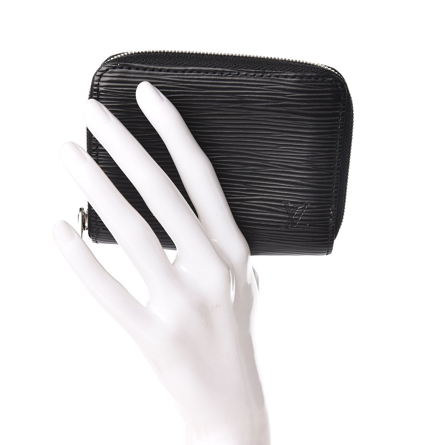 Epi Zippy Coin Purse Black