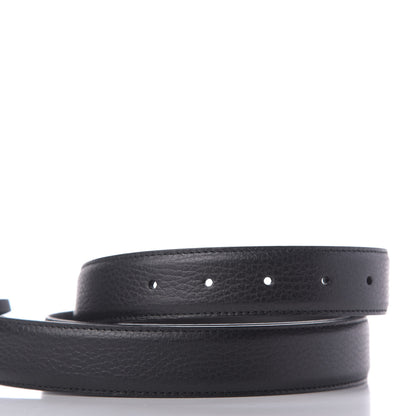 Gucci Calfskin Mens Interlocking G Belt 115 46 Black 4 of 7