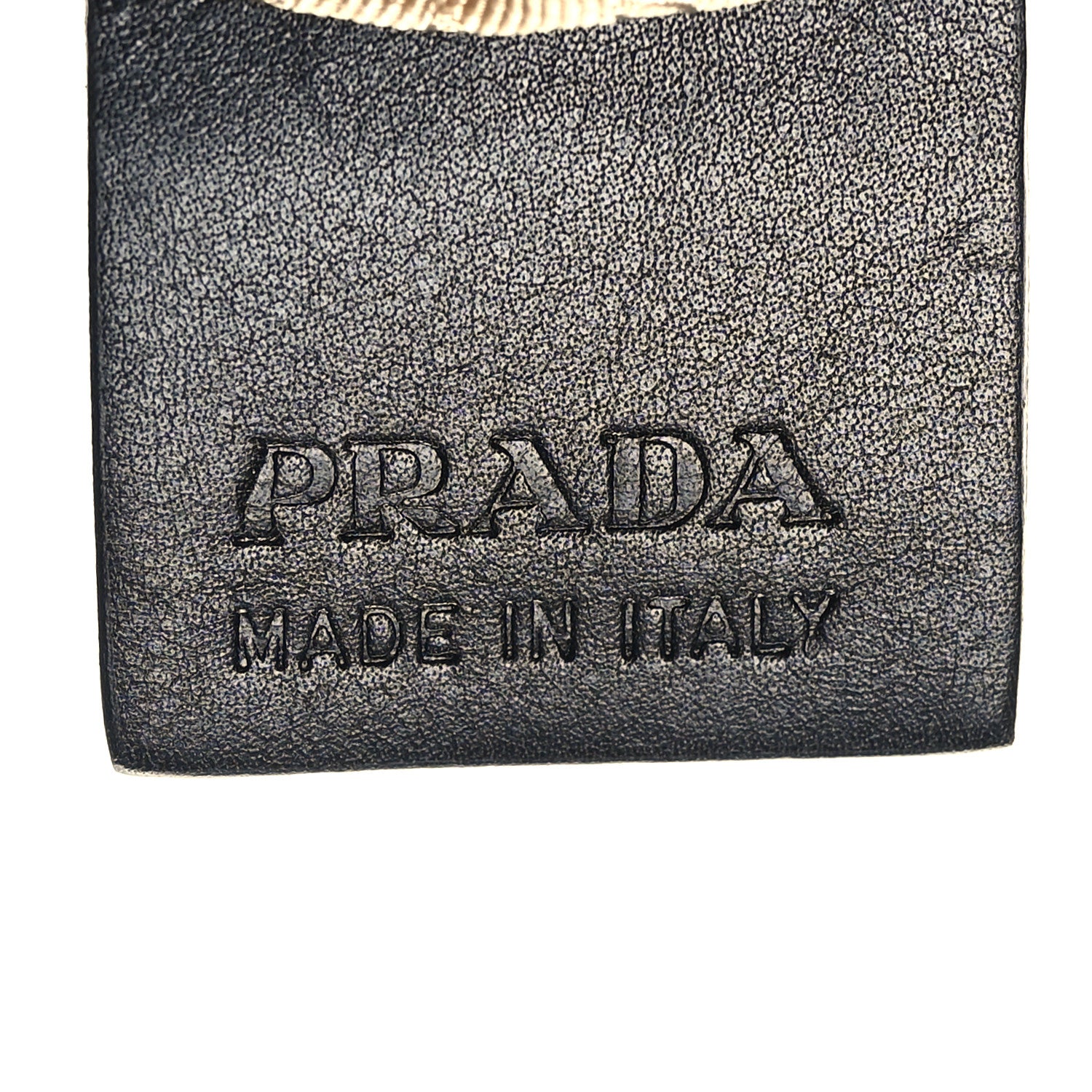 Prada Jacquard Logo Small Flat Messenger Bag Corda Bruciato 7 of 10