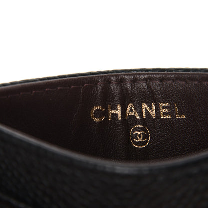 Chanel Caviar Quilted Card Holder Black 6 of 8