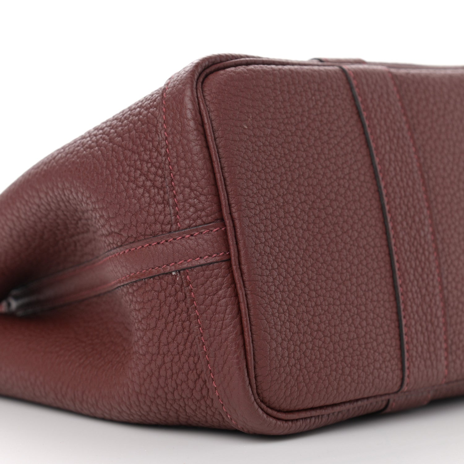 Hermes Vache Country Garden Party 30 TPM Rouge H 9 of 14