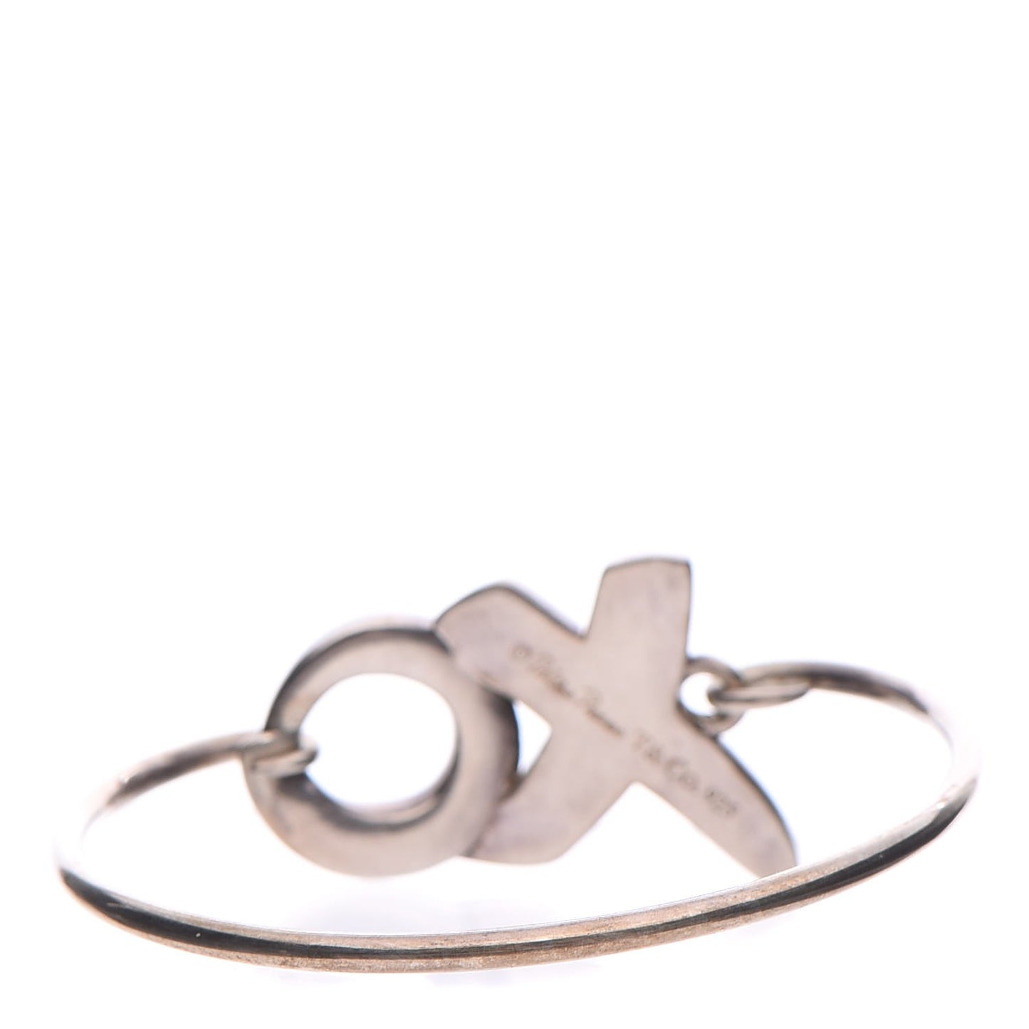 Sterling Silver Paloma Picasso Love & Kisses Bangle Bracelet