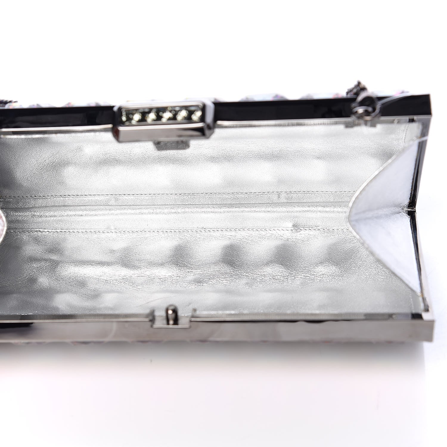 Judith Leiber Crystal Radiant Clutch Oilslick 5 of 10