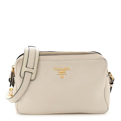 Prada Vitello Phenix Camera Bag Bianco 1 of 17