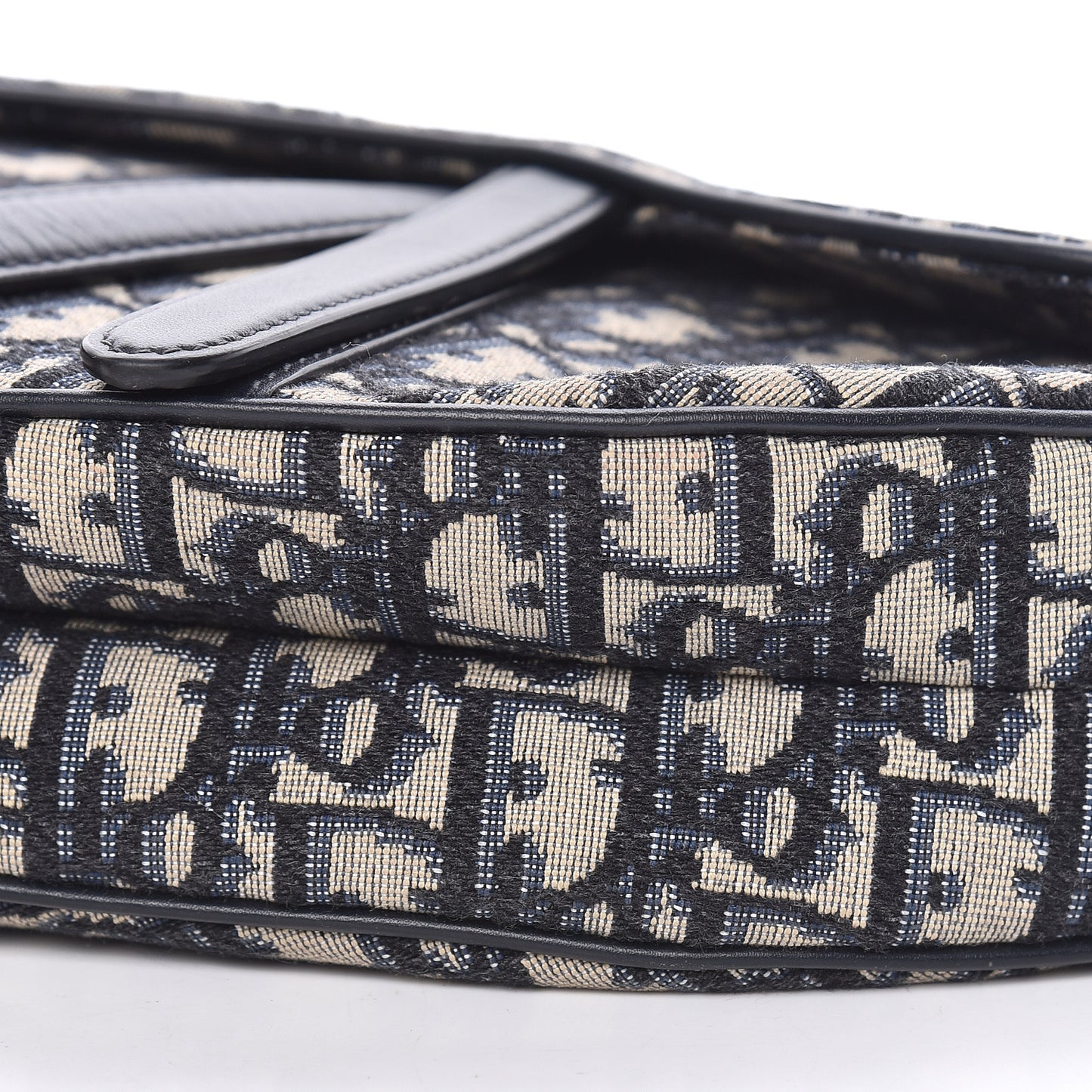 Oblique Saddle Bag Blue
