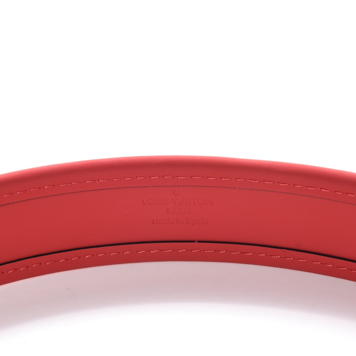 Damier Infini 40mm Belt 100 40 Red