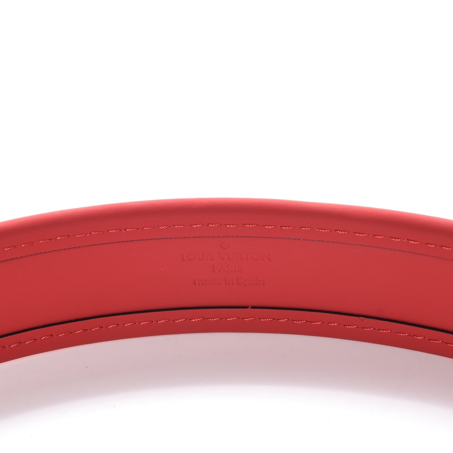 Louis Vuitton Damier Infini 40mm Belt 100 40 Red 5 of 7