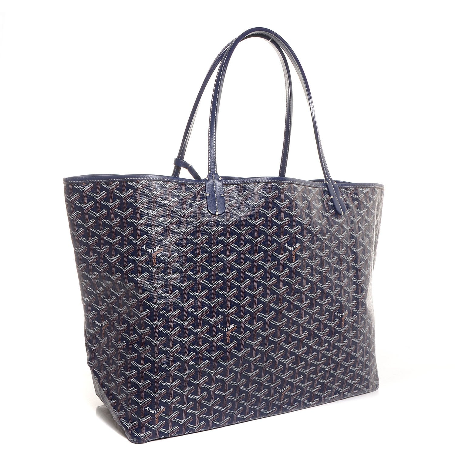 Goyard Goyardine Saint Louis GM Blue 4 of 8