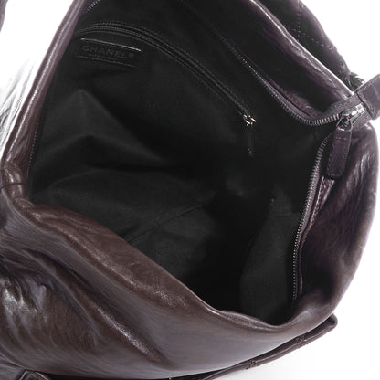 Chanel Quilted Lambskin 8 Knots Hobo Brown 6 of 7