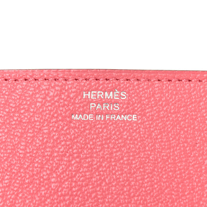 Hermes Chevre Mysore Clic 16 Wallet Rose Ete 5 of 7