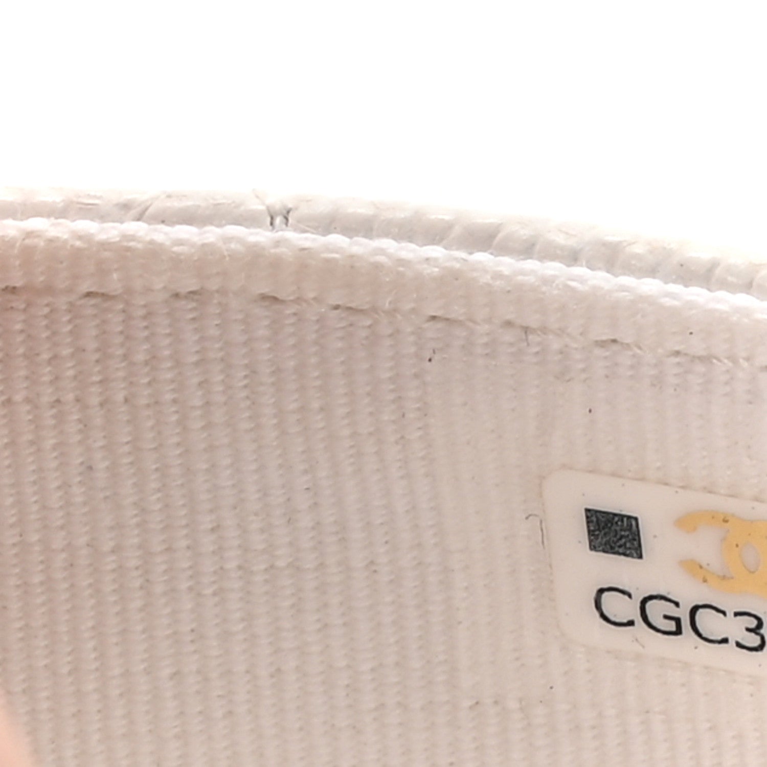 Chanel Caviar Quilted Flap Card Holder Wallet White 7 of 8