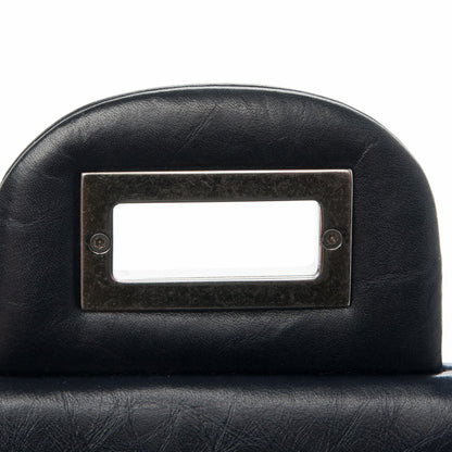 Chanel Aged Calfskin Quilted 2.55 Reissue 227 Flap Navy 7 of 9