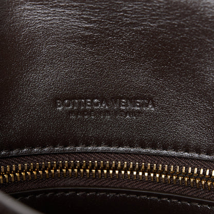 Bottega Veneta Lambskin Intrecciato Mini Crossbody Bag Fondant 6 of 11