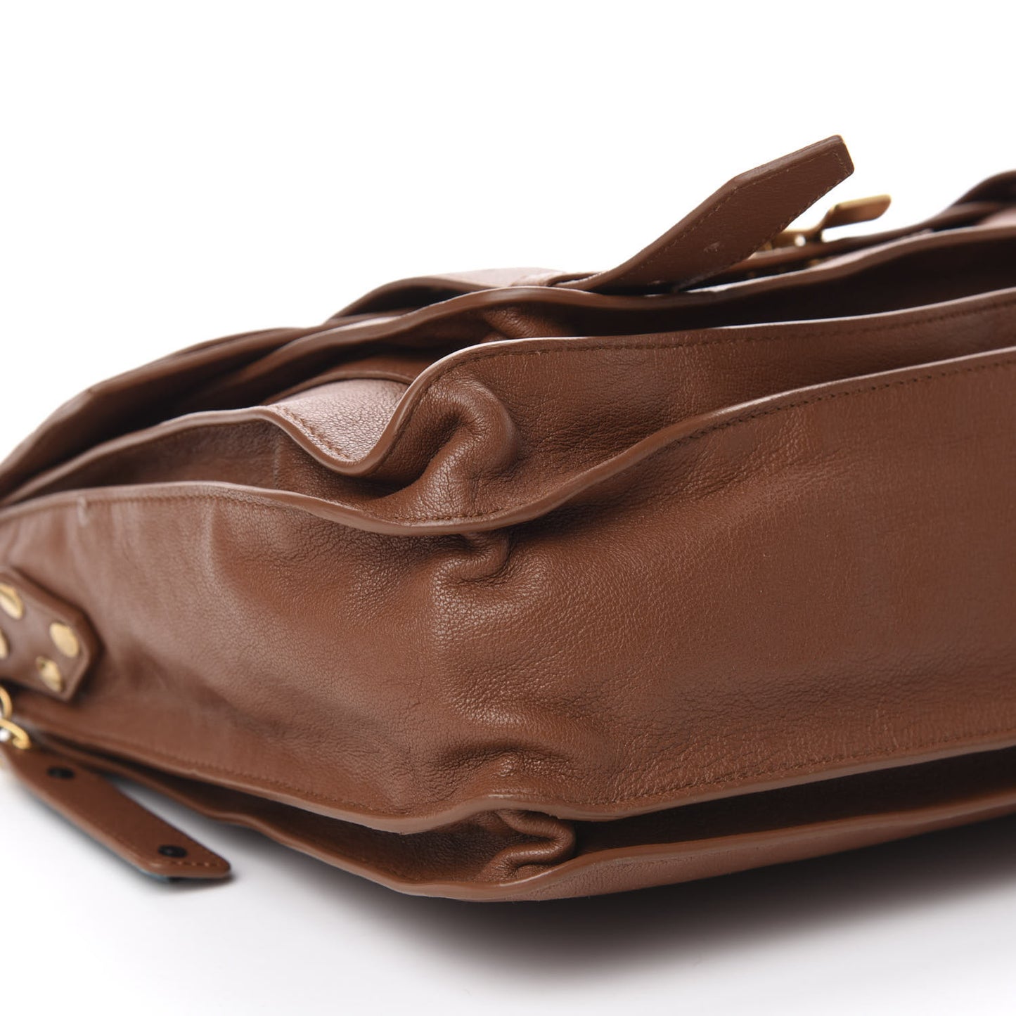 Lambskin Medium PS1 Satchel Saddle
