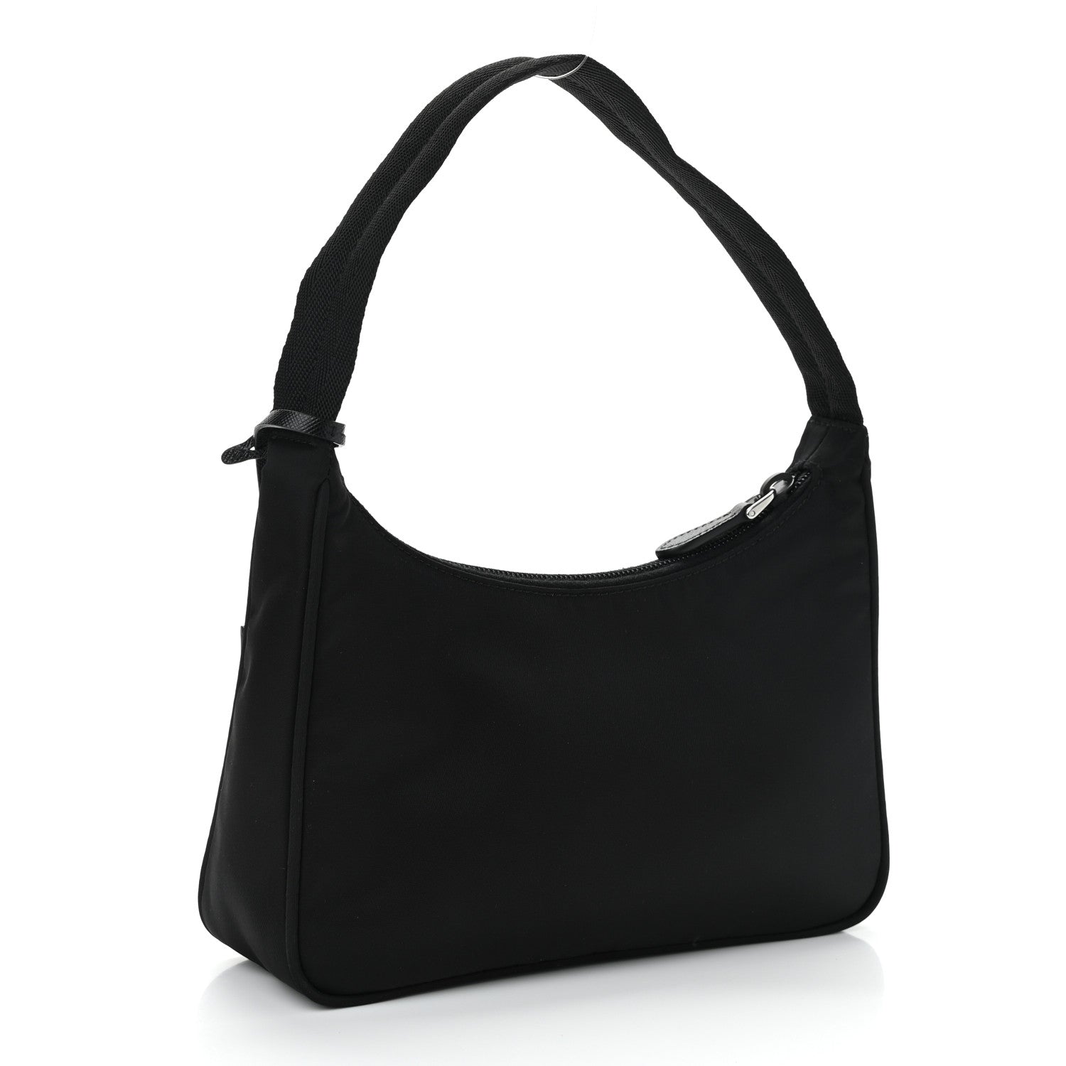 Prada Tessuto Nylon Mini Re-Edition 2000 Bag Black 2 of 12