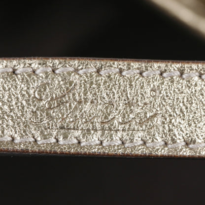 Gucci Satin Monogram Medium Abbey Shoulder Bag Bronze 10 of 26