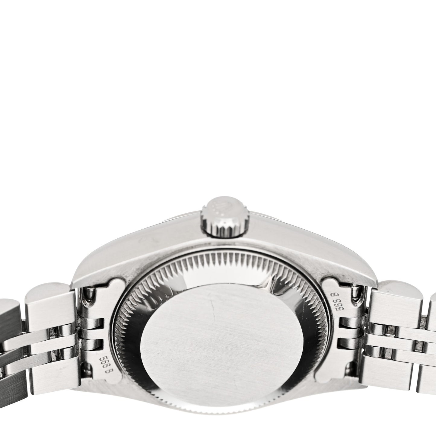 Stainless Steel 26mm Oyster Perpetual Date Watch Black 79160