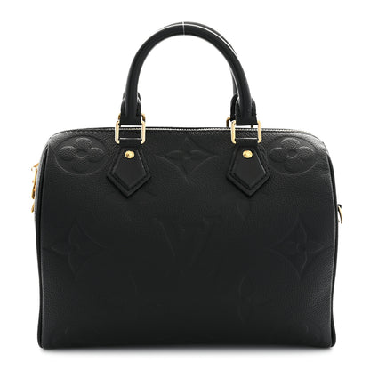 Louis Vuitton Empreinte Monogram Giant Speedy Bandouliere 25 Black 1 of 10