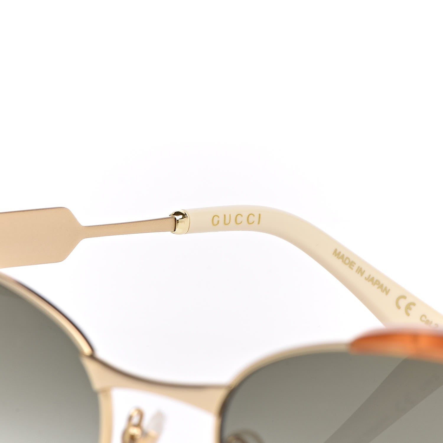 Gucci Cat Eye Web Sunglasses GG0522S Tortoise 5 of 9