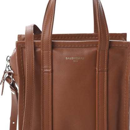 Balenciaga Agneau XS Bazar Shopper Tote Marron Fauve 8 of 8