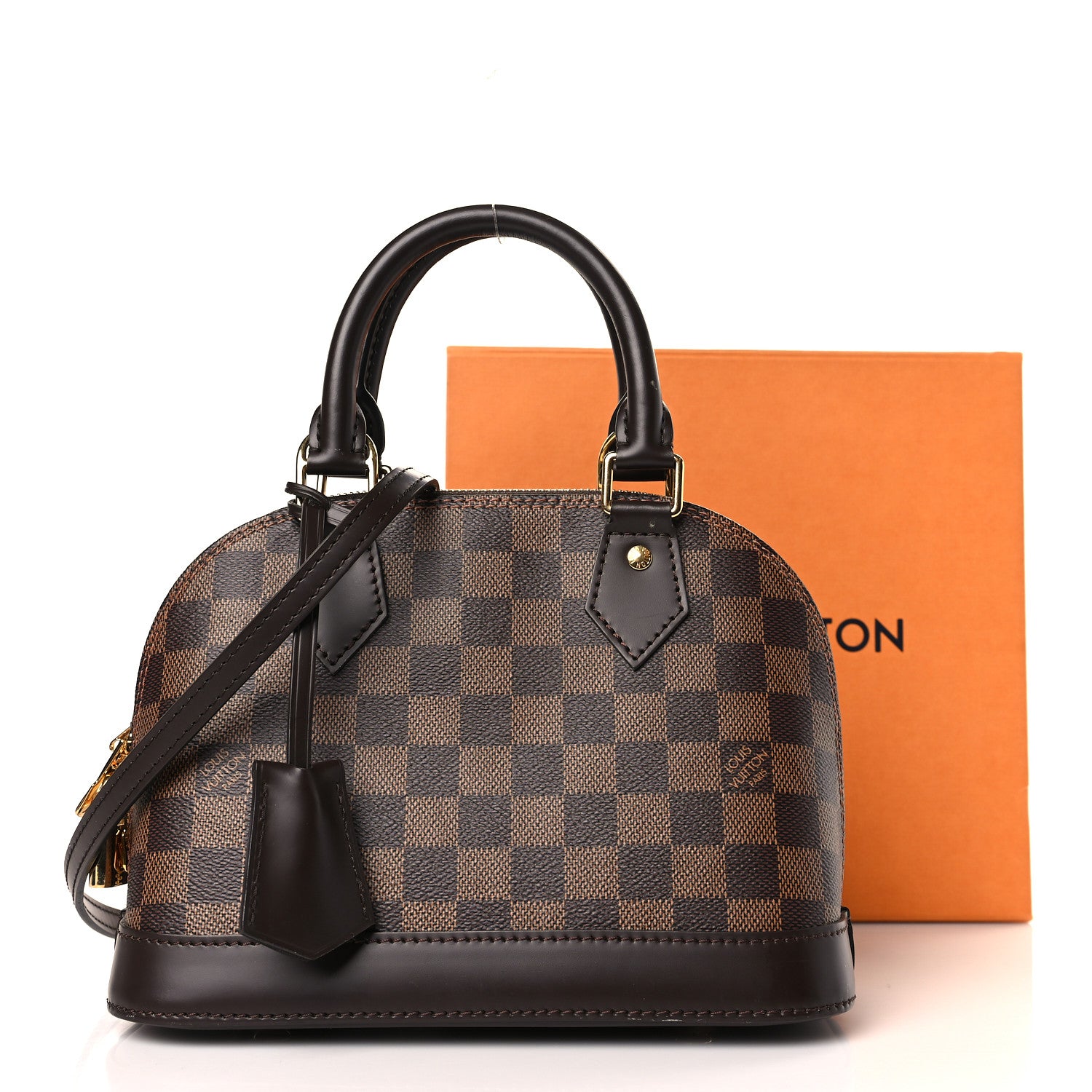 Louis Vuitton Damier Ebene Alma BB 9 of 9