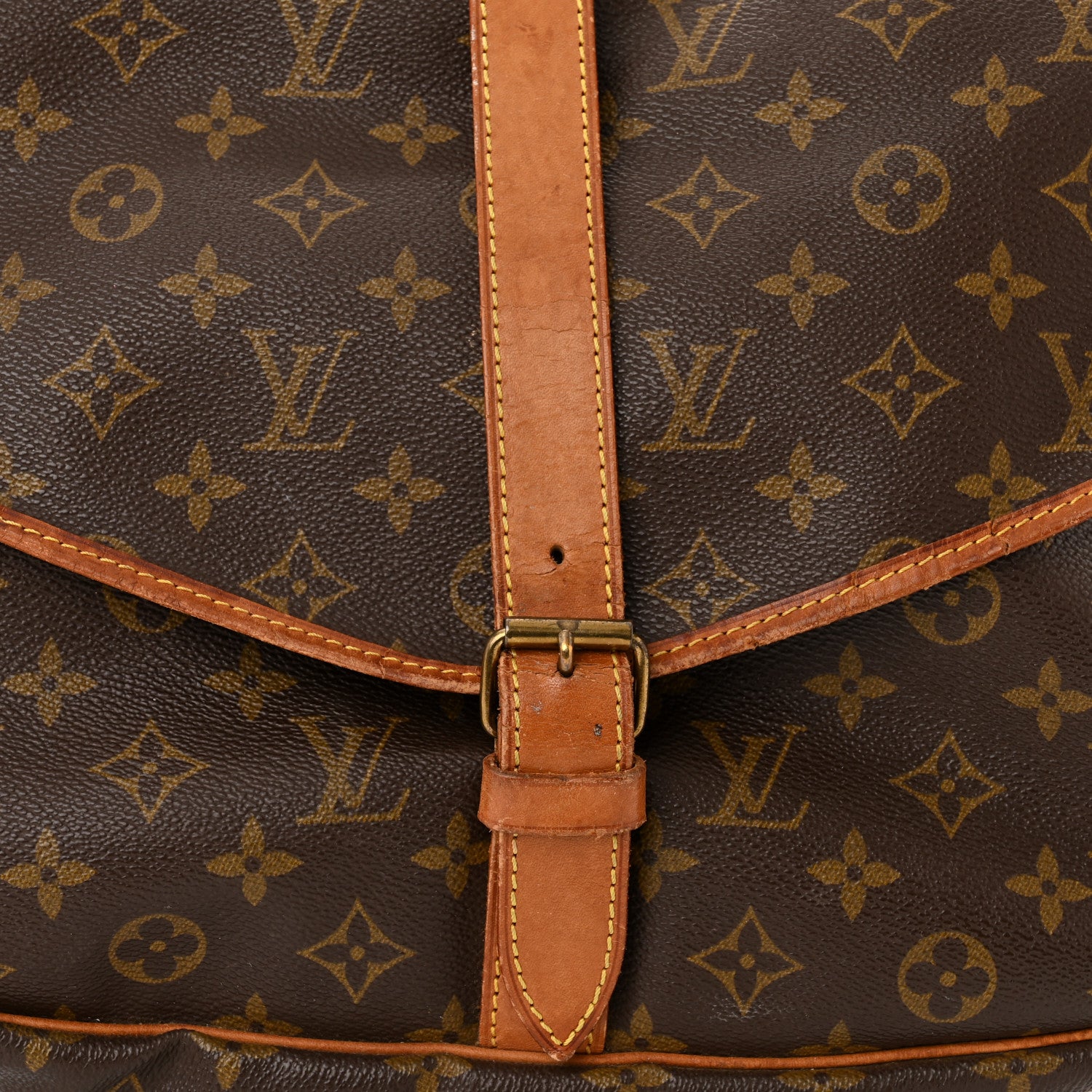 Louis Vuitton Monogram Saumur 35 9 of 21