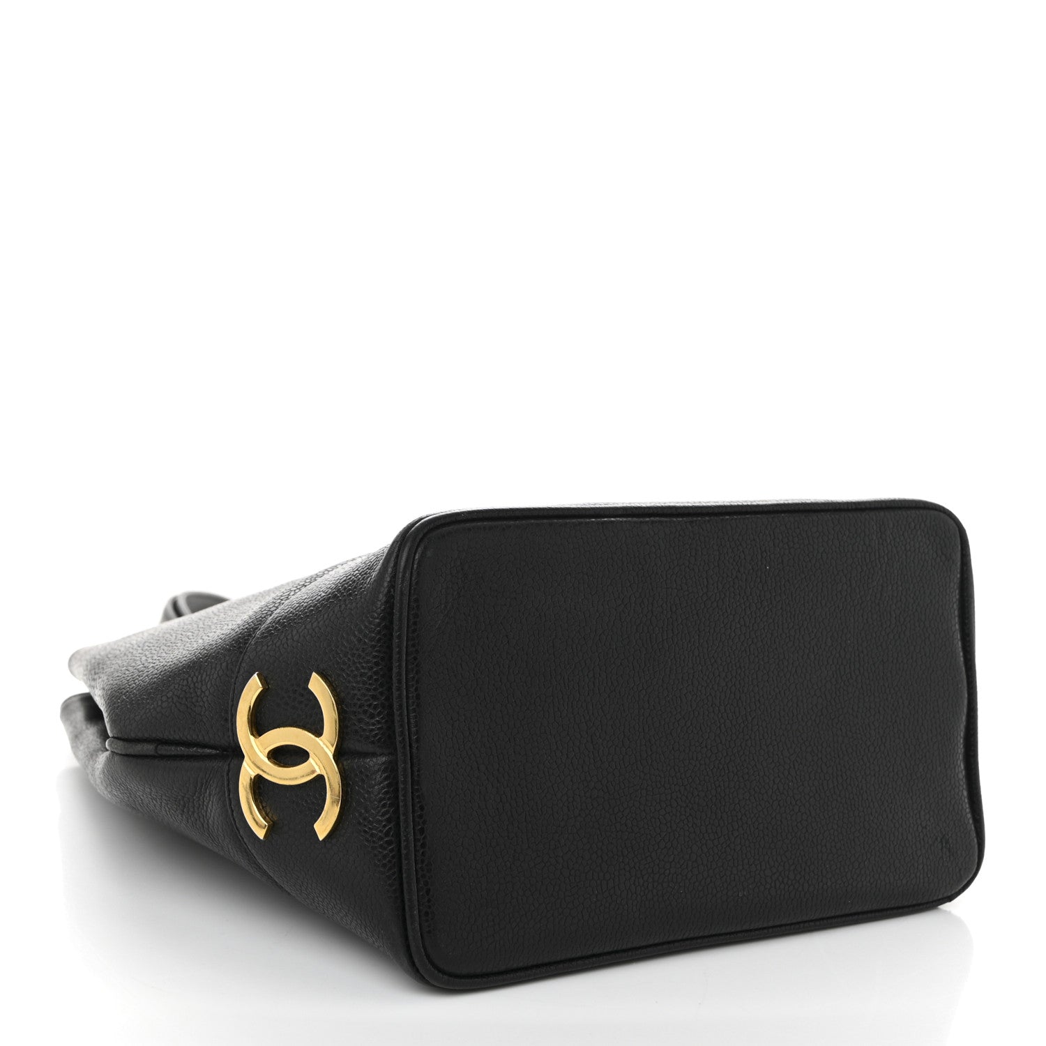 Chanel Caviar CC Bucket Shoulder Bag Black 4 of 11