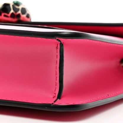 Bulgari Calfskin Small Serpenti Forever Snake Strap Crossbody Bag Pink 11 of 11