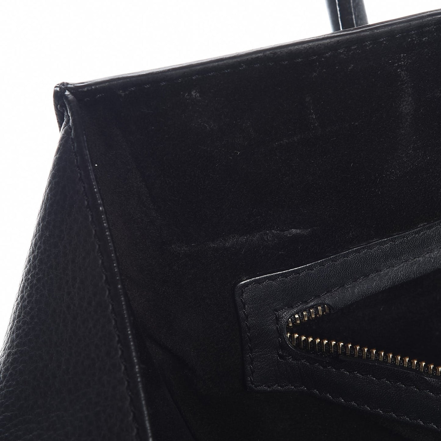 Supple Calfskin Medium Phantom Luggage Black
