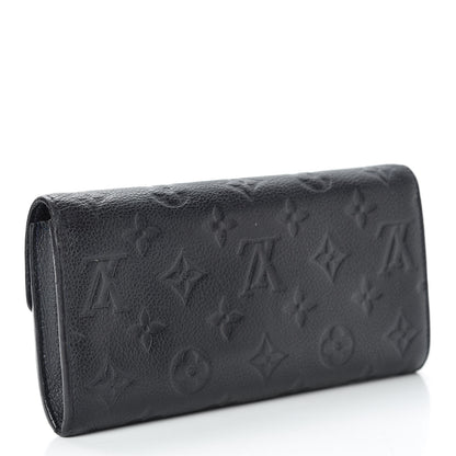 Louis Vuitton Empreinte Curieuse Wallet Black 3 of 13
