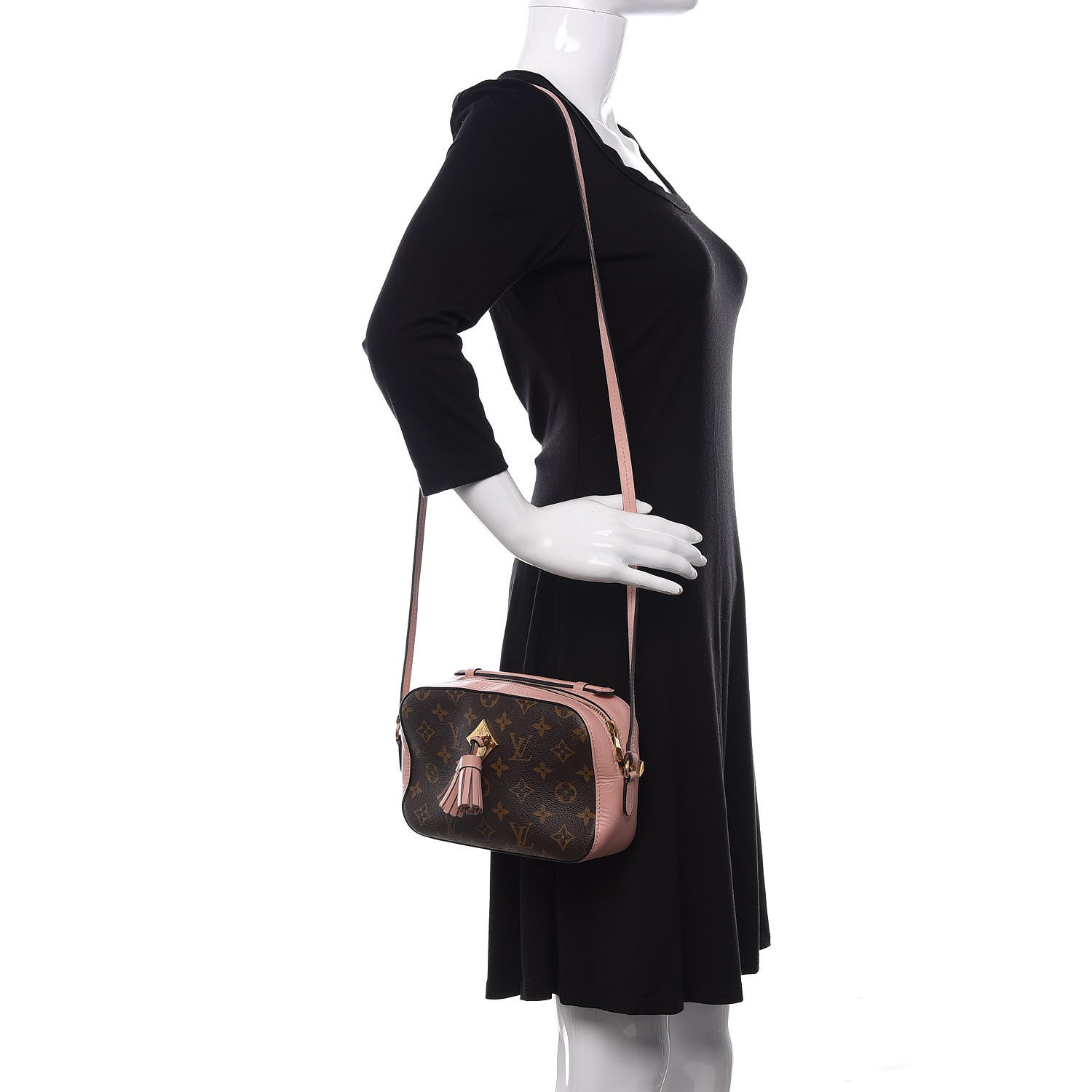 Louis Vuitton Monogram Saintonge Rose Poudre 2 of 12