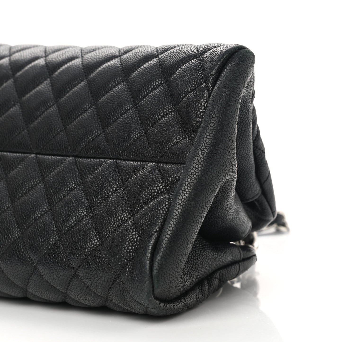 Caviar Quilted Medium Just Mademoiselle Black