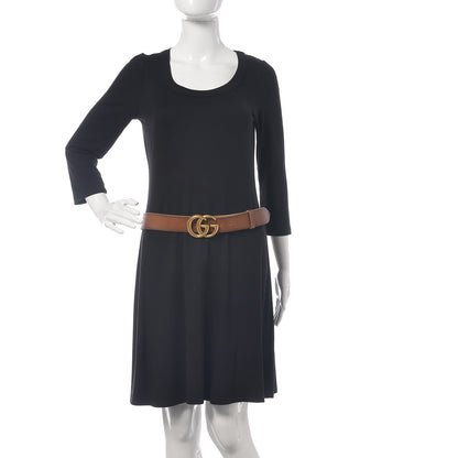 Gucci Faded Calfskin Double G 40mm Belt 90 36 Cuir 2 of 8
