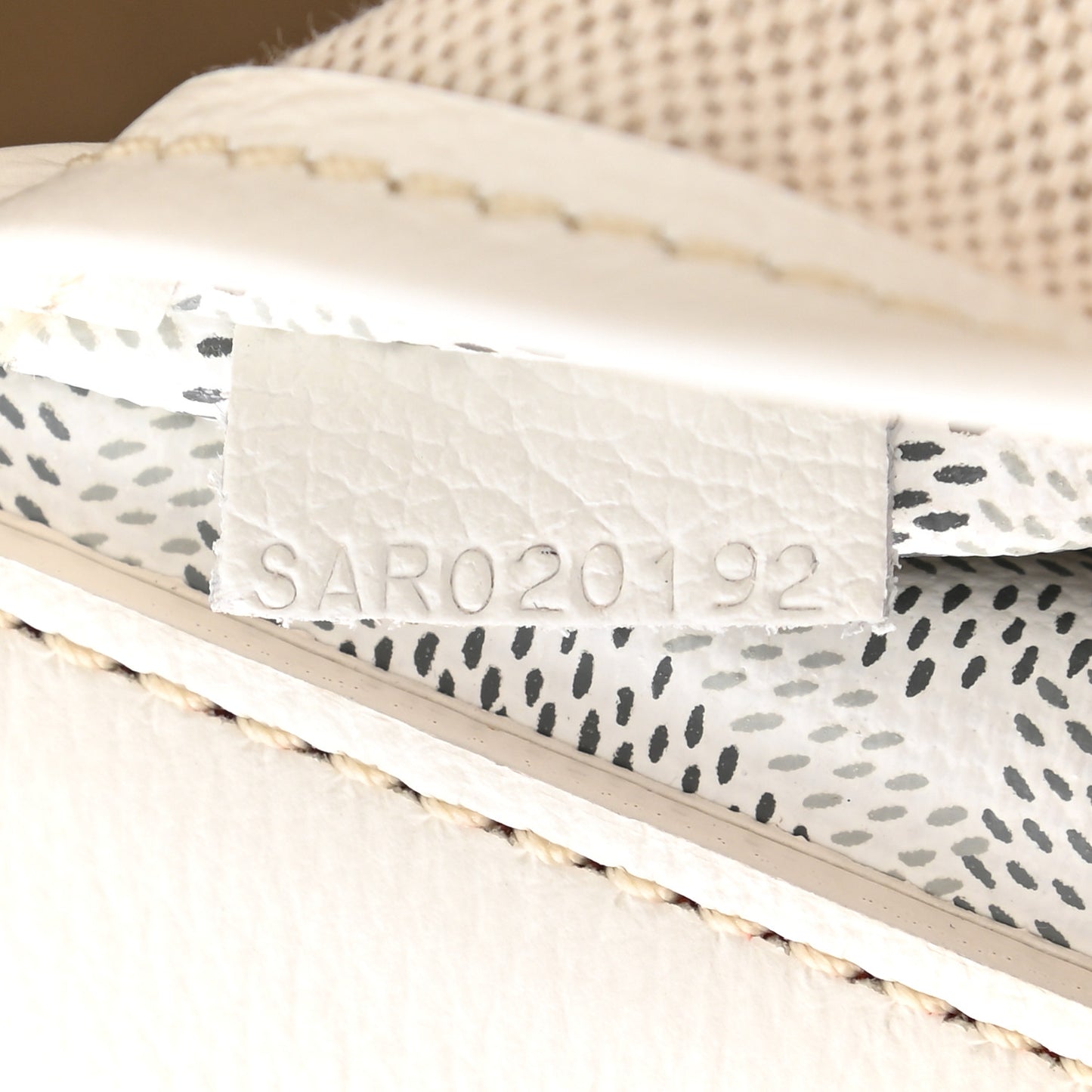 Goyardine Rouette PM White