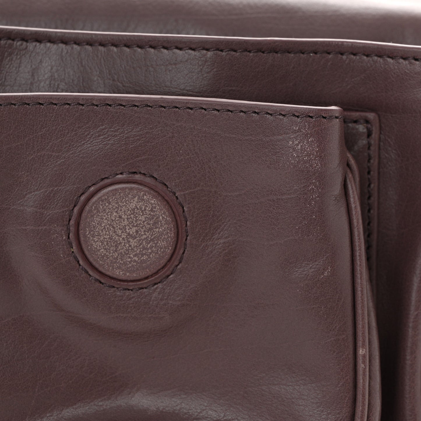 Nappa Intrecciato Mini Saddle Crossbody Lilac