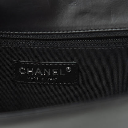Chanel Calfskin Medium Boy Flap Black 6 of 19