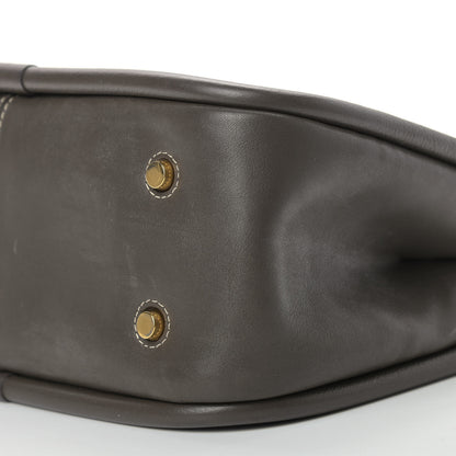 Mulberry Small Classic Grain Calfskin Small Leighton Dark Grey 7 of 7