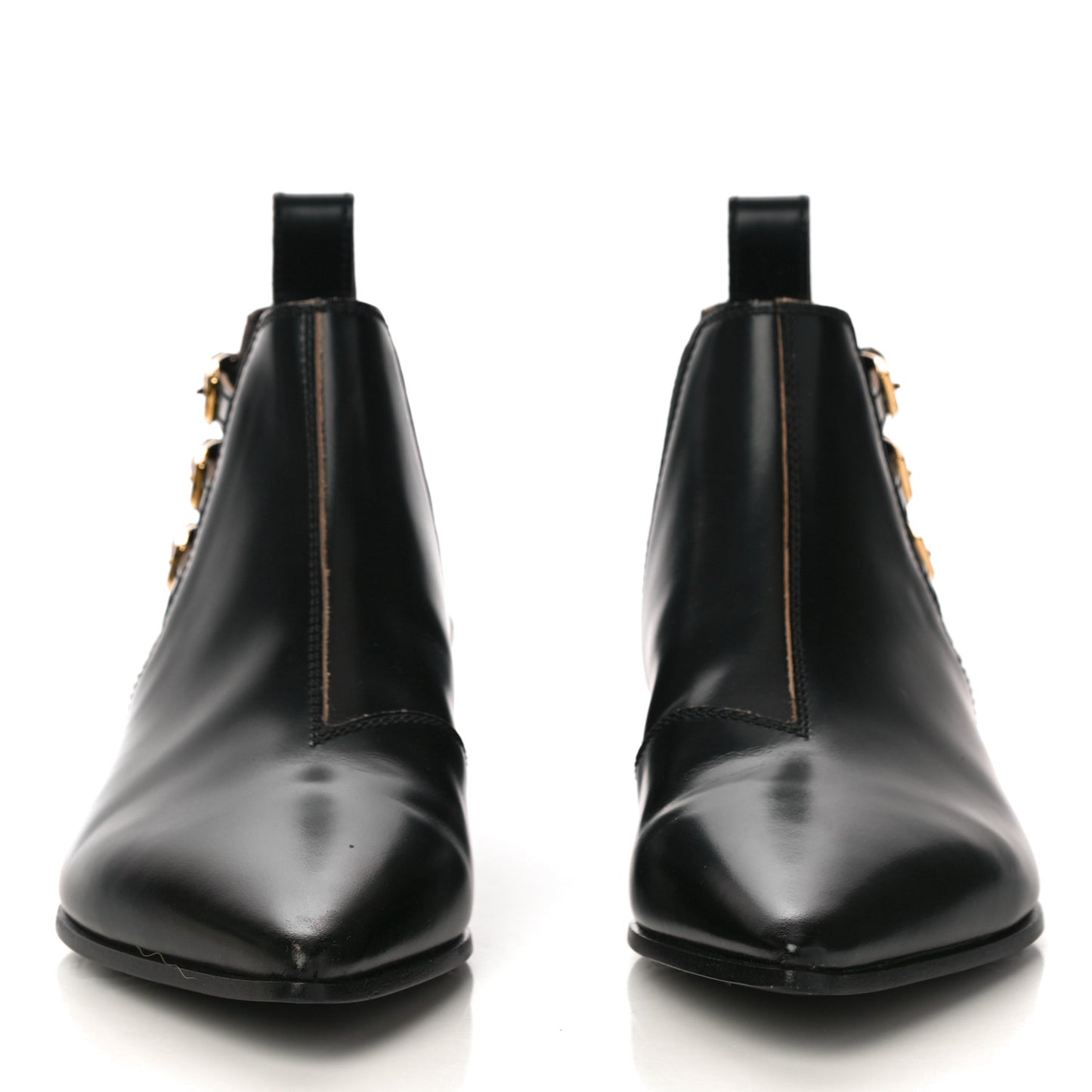 Cordovan Lux Ankle Boots 38 Black